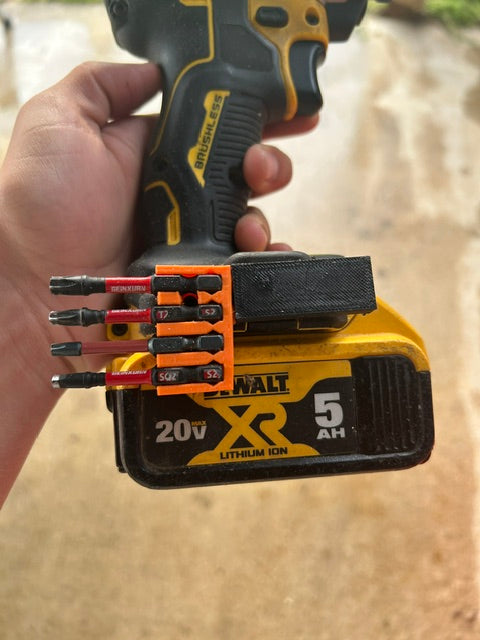 Side-Mount Bit Holder with Magnet