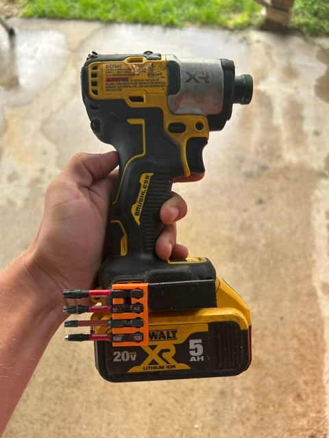 Side-Mount Bit Holder with Magnet